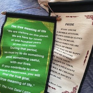 DALAI LAMA WALL HANGINGS